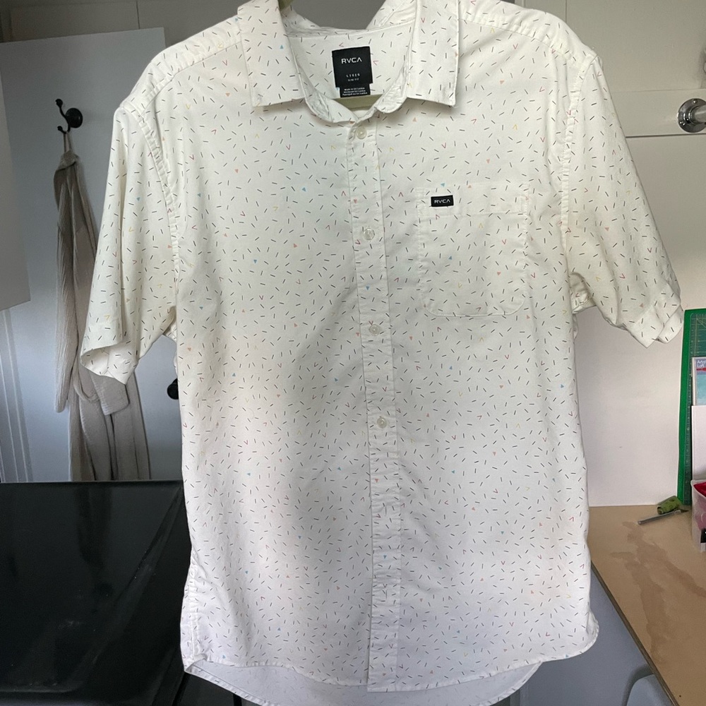 RVCA short sleeve dress shirt